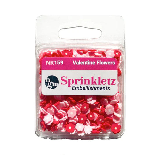 Buttons Galore - Sprinkletz - Valentine Flowers