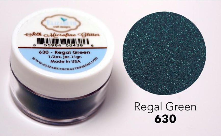 Elizabeth Craft Designs - Silk Microfine Glitter - Regal Green