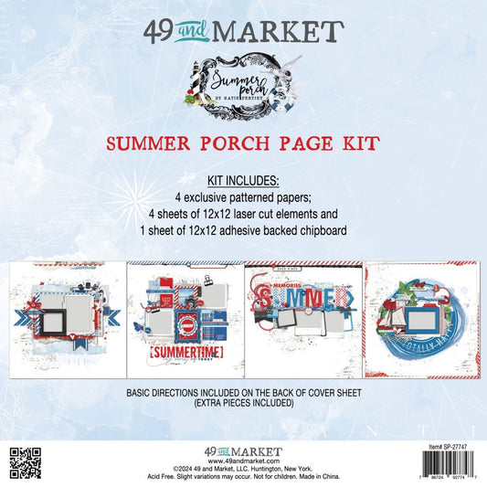 49 & Market - Summer Porch - 12x12 Page Kit