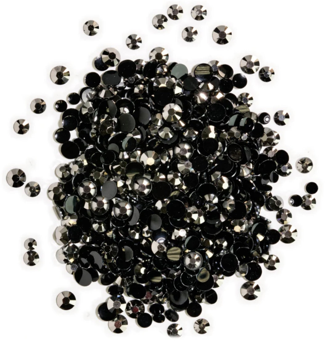 Buttons Galore - Jewelz Premium Gemstones - Hematite