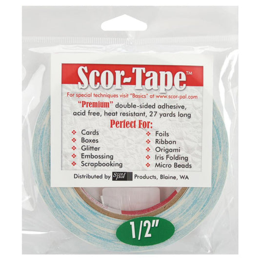 Scor-Tape - Double Sided - 1/2"