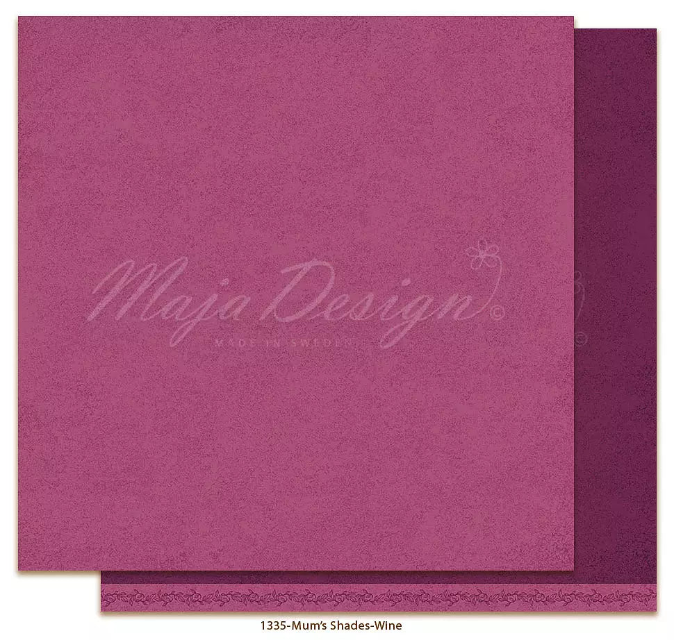 Maja Design - Monochromes - Mum’s Shades - Wine