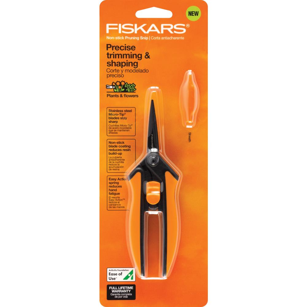 Fiskars - Non-Stick Micro-Tip Pruning Snips