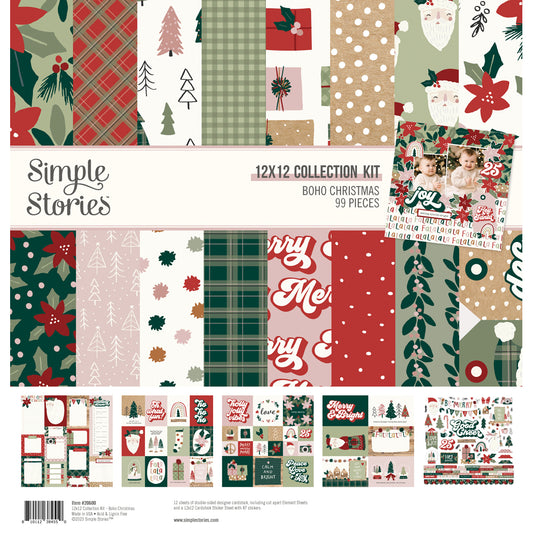 Simple Stories - Boho Christmas - Collection Kit