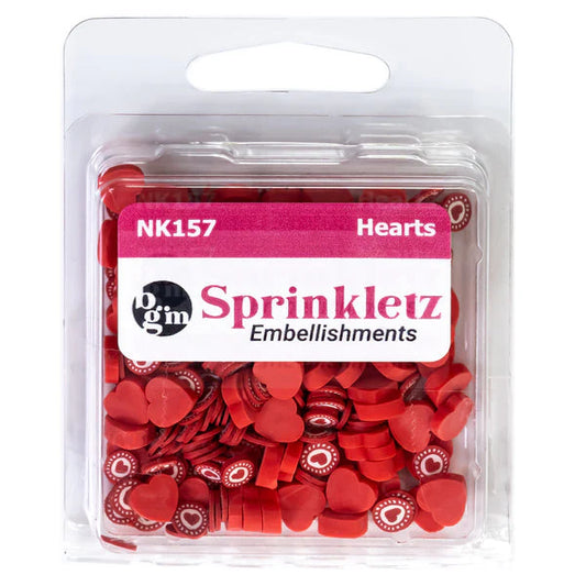 Buttons Galore - Sprinkletz - Hearts