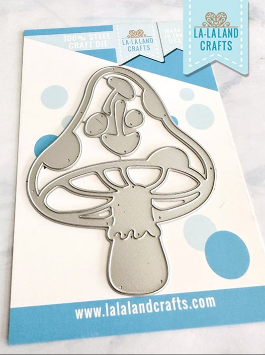 La-La Land Crafts - Steel Dies - Large Mushroom