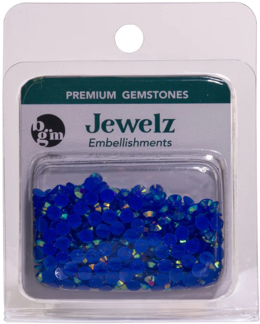 Buttons Galore - Jewelz Premium Gemstones - Sapphire