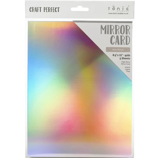 Craft Perfect - Mirror Card - Holo Waves