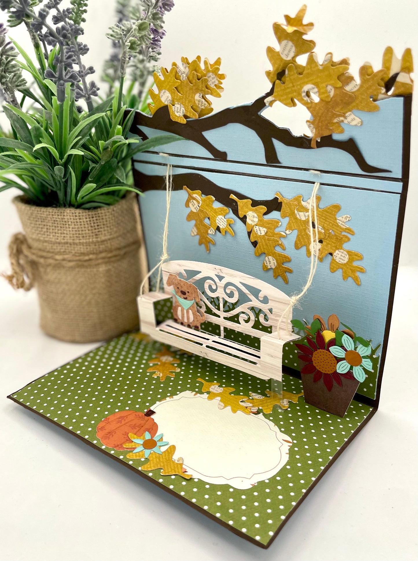 Scrapp’n Savvy - Card Kits - Autumn Porch Swing