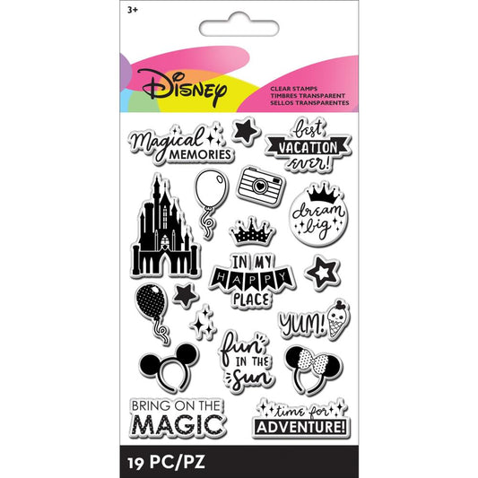 EK - Disney Clear Stamps - Words