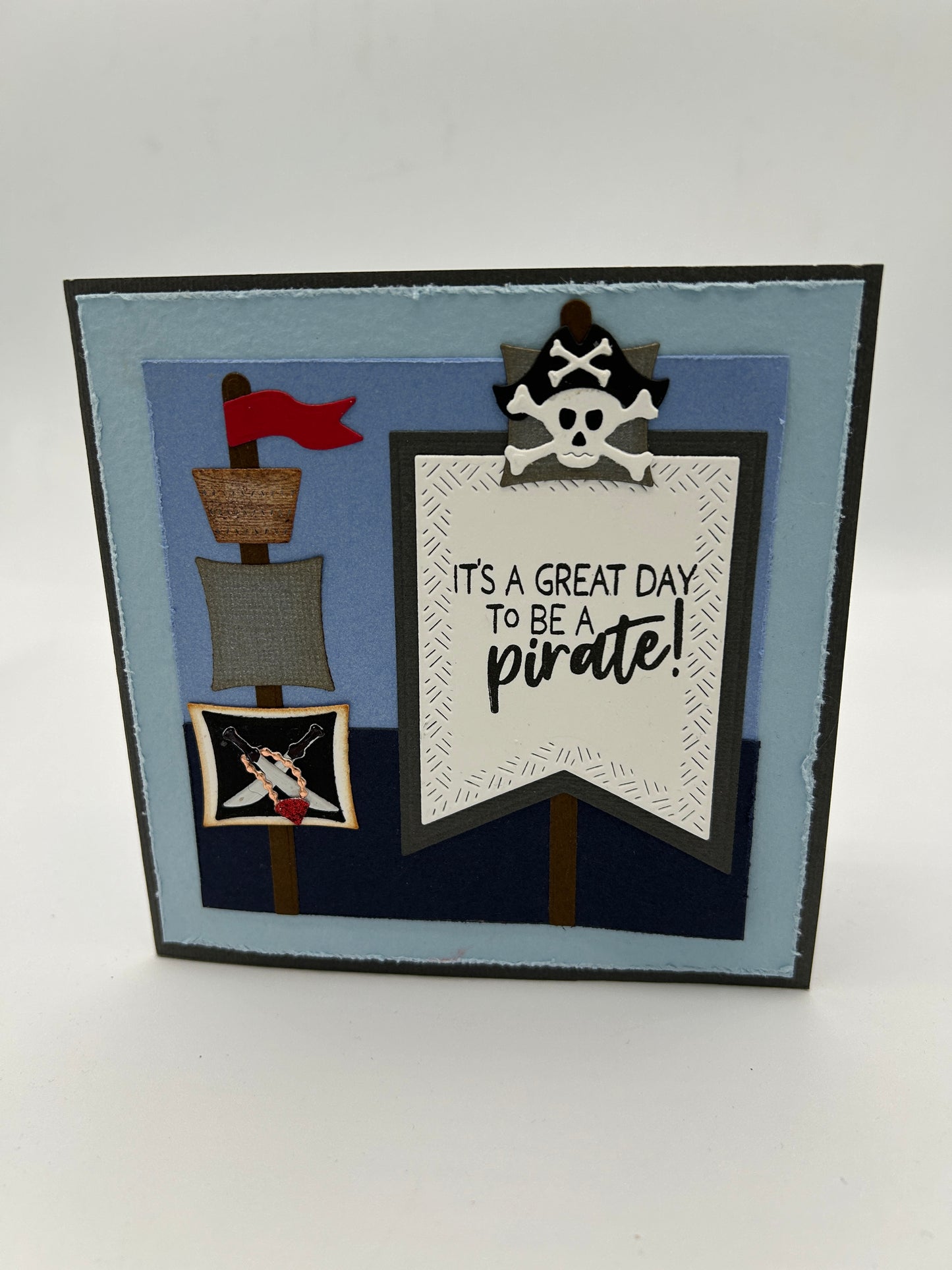 Karen Burniston - Card Kit - Pirate Ship Card Bundle