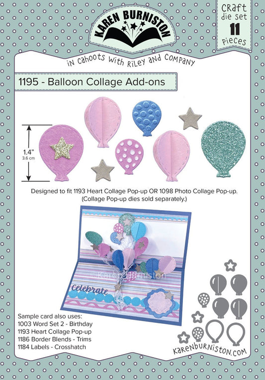 1195 Karen Burniston - Balloon Collage Add-on